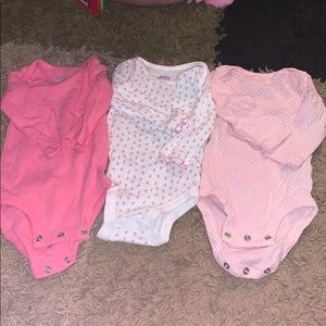 Long sleeve onesies 0-3M